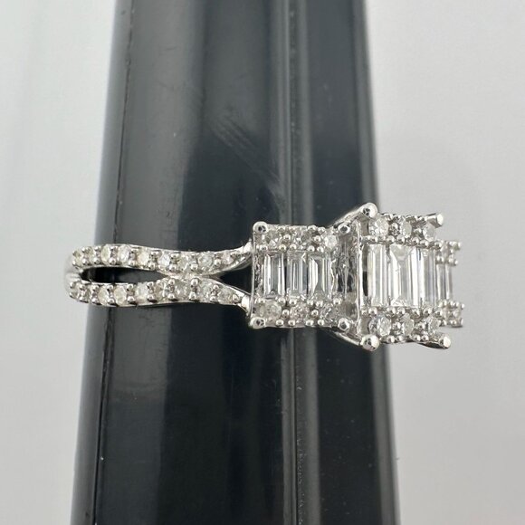Stunning 1/2 Carat VS Lab Diamond Ring with Digital Appraisal Size 10 - Picture 2 of 16
